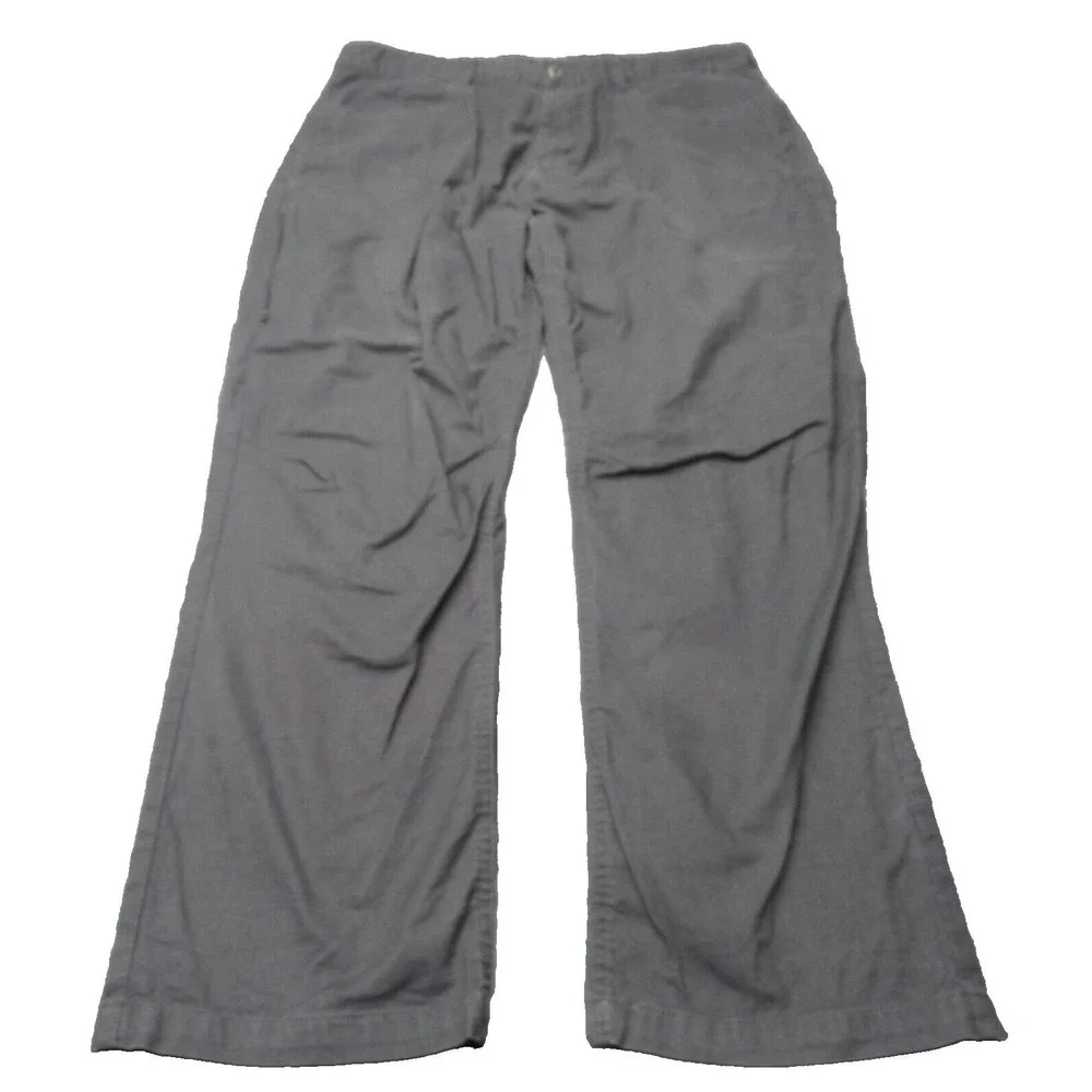 The North Face Pants Mens 34x29 Short‎ Gray Baggy Wide Leg Boot iking Gorpcore